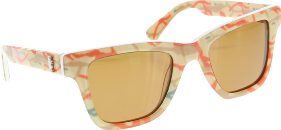 Grizzly Branch Camo Tan/Orange Sunglasses