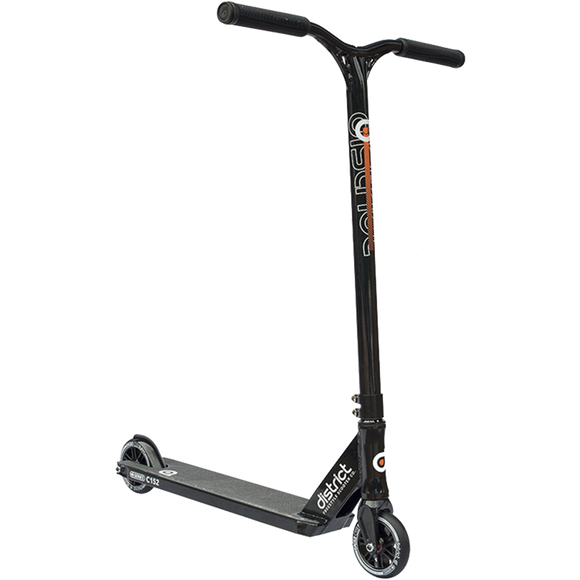 District C152 Scooter - Color:  Black/Orange