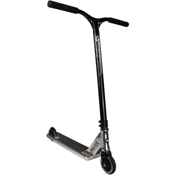 District C253 Scooter - Color:  Polished/Black