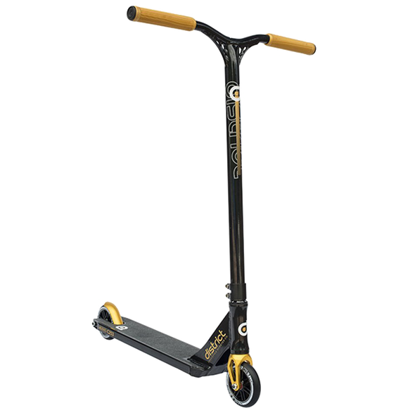 District C253 Scooter - Color:  Black/Gold