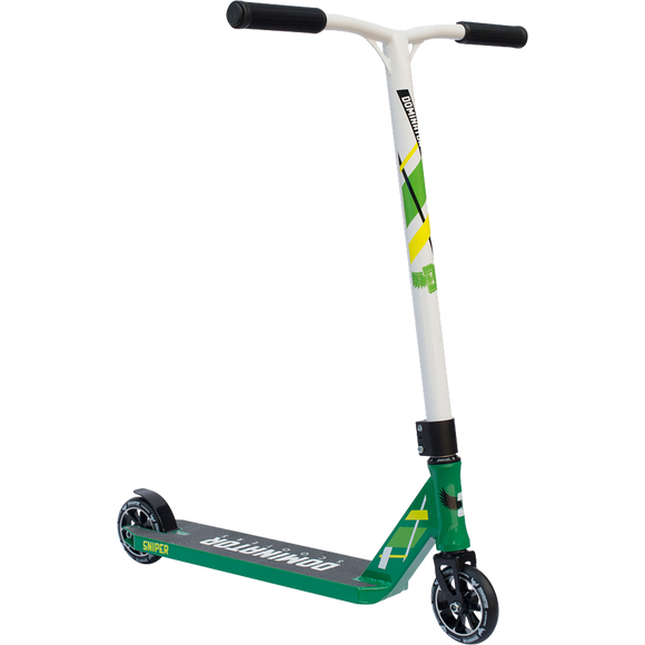 Dominator Sniper Scooter - Color:  Green/White/Black