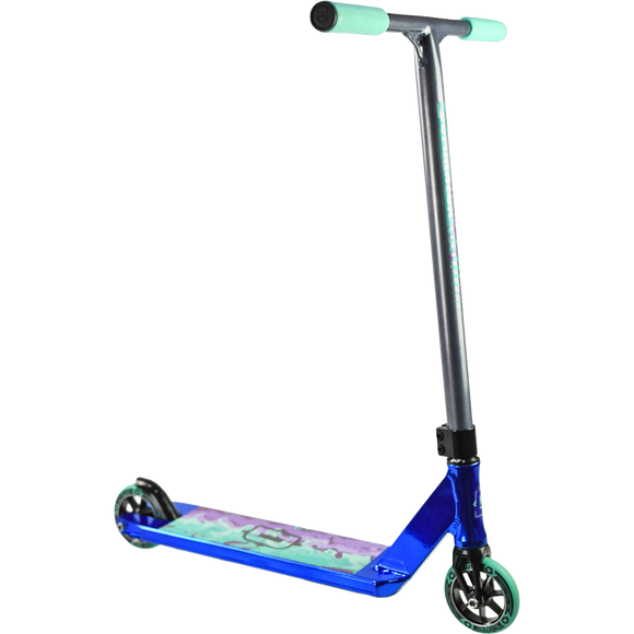 Dominator Team Scooter - Color:  Navy Chrome