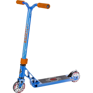 Grit Fluxx Mini Scooter - Color:  Satin Blue/Silver Laser