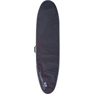 O&E Ocean & Earth Aircon Longboard Cover 7'6" Black/Red/Grey