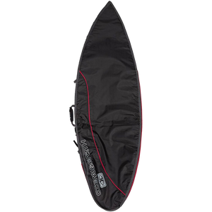 O&E Ocean & Earth Aircon Shortboard Cover 6'8" Black/Red