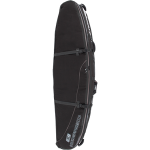 O&E Ocean & Earth Triple Wheel Shortboard Cover 7'0" Black/Grey