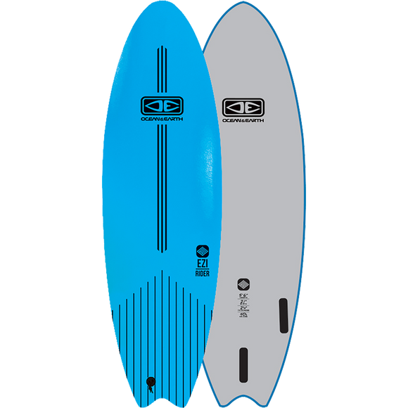 O&E Ocean & Earth Ezi-Rider Softboard 5'6