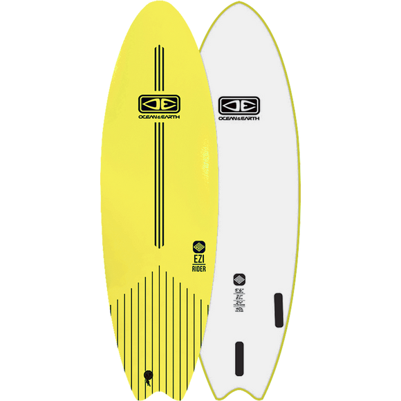 O&E Ocean & Earth Ezi-Rider Softboard 5'6