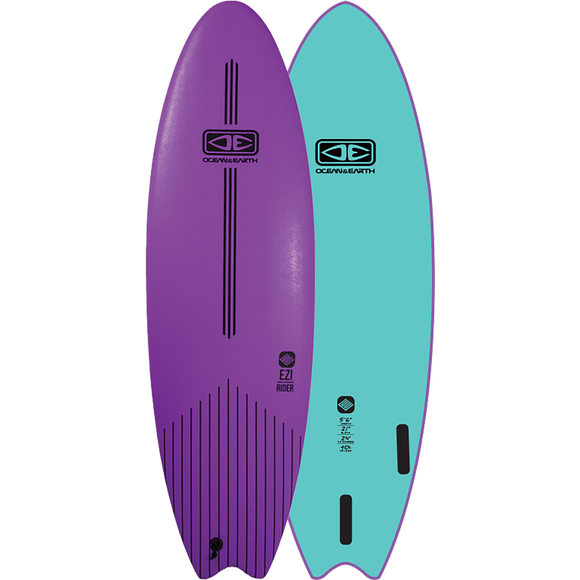 O&E Ocean & Earth Ezi-Rider Softboard 5'6