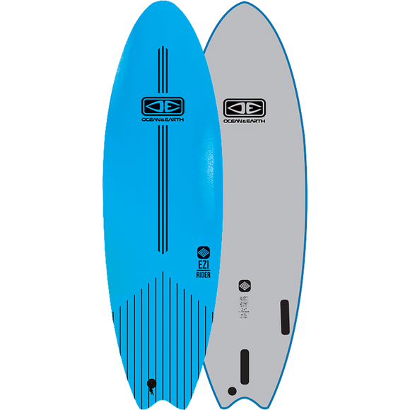 O&E Ocean & Earth Ezi-Rider Softboard 6'0