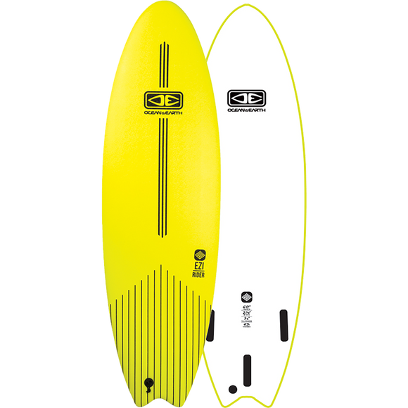 O&E Ocean & Earth Ezi-Rider Softboard 6'0