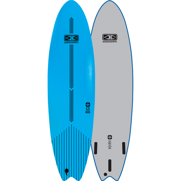 O&E Ocean & Earth Ezi-Rider Softboard 7'0