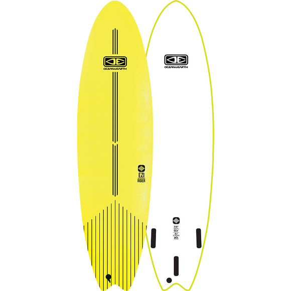 O&E Ocean & Earth Ezi-Rider Softboard 7'0