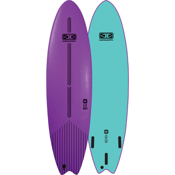 O&E Ocean & Earth Ezi-Rider Softboard 7'0