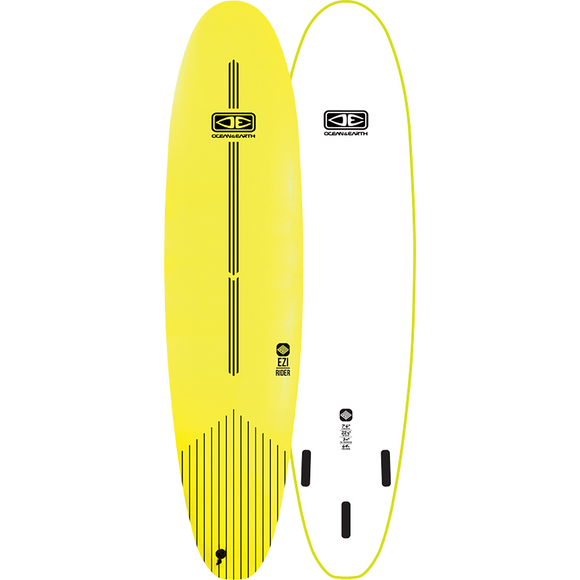 O&E Ocean & Earth Ezi-Rider Softboard 7'6