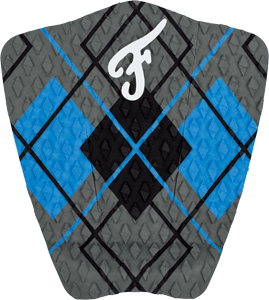 Famous Argyle 3pc Gray Blue/Black Traction