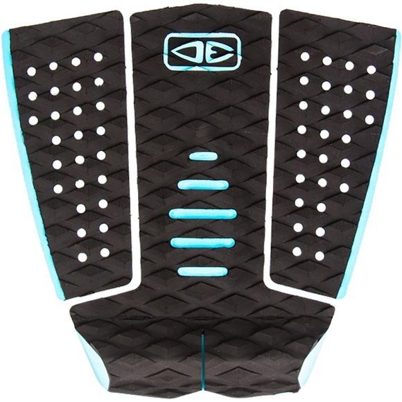 O&E Ocean & Earth Tyler Wright Signature 3pc Tail Pad Black/Aqua