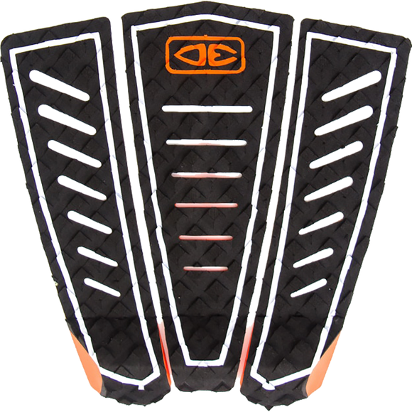 O&E Ocean & Earth Kanoa Signature 3pc Tail Pad Black/Orange