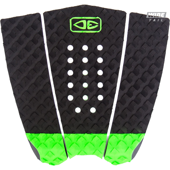 O&E Ocean & Earth Simple Jack Hybrid Wide Tail Pad Black/Lime