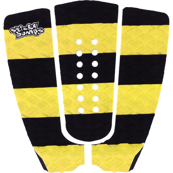 SB Sticky Bumps Stripe Traction Black/Yellow