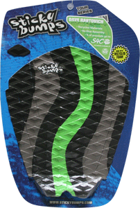 Sticky Bumps Rastovich Traction-Green/Black/Char Recycled Foam