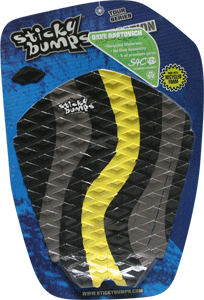 Sticky Bumps Rastovich Traction-Yellow/Black/Char Recycled Foam