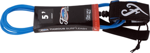 Famous Brit Competition 5' Blue Leash