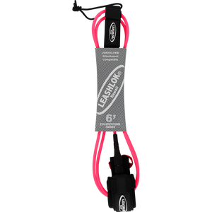 Leashlok Competition Leash 6' Pink 6mm