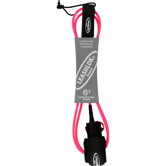 Leashlok Competition Leash 6' Pink 6mm