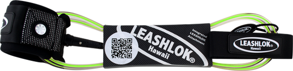 Leashlok Team Surfboard Leash 8' Green  | Universo Extremo Boards Surf & Skate