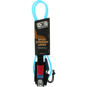 O&E Ocean & Earth Bodyboard Basic Wrist Straight Leash Blue