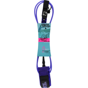 Sticky Bumps Weston-Webb Signature Comp 6' Leash Purple