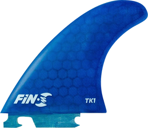 Fin-S Tk-1 Honeycomb Blue 3 Fins Surfboard FIN  -  SET OF 3PCS