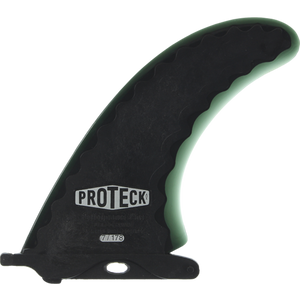 Proteck Perform Lb Center 7.0 Black Surfboard FIN  -  1 SINGLE FIN