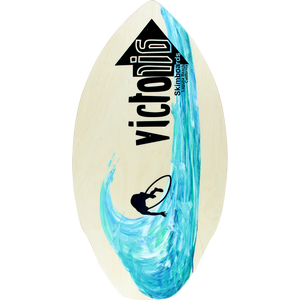 Victoria Woodie XL 43.8x22.2 Blue Skimboard  | Universo Extremo Boards Surf & Skate