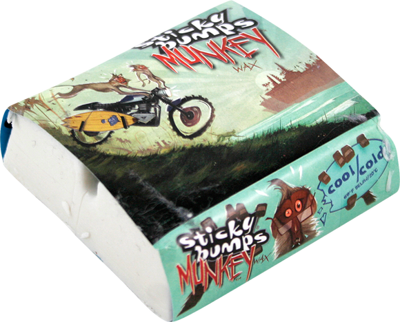 SB Sticky Bumps Munkey Wax Cool/Cold Single Bar