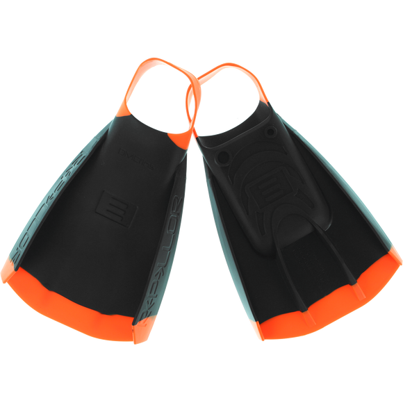 Dmc Repellor Swim Fins S-Black/Orange (Size6-7)