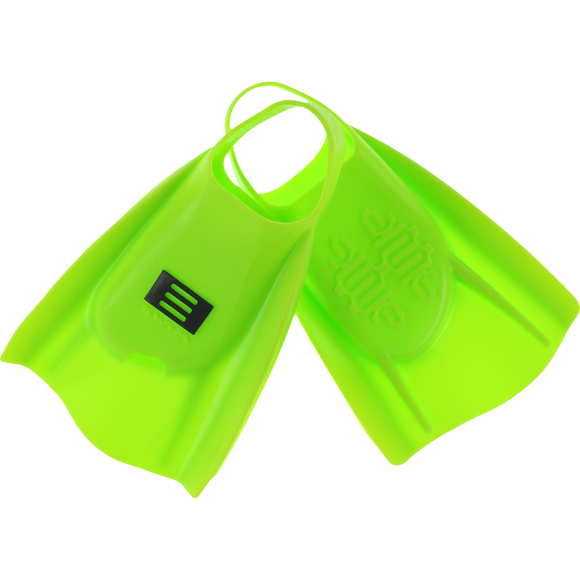 DMC Elite Swim Fins - MEDIUM Neon Green (Size 6-7)