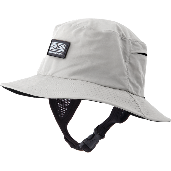 Ocean and Earth Mens Bingin Soft Peak Surf HAT - S-Grey 