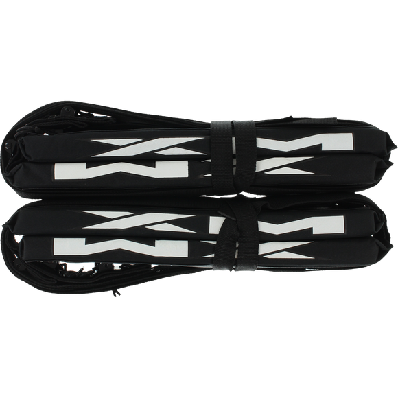 Surf More xM Soft Car Double Surfboard Racks Black