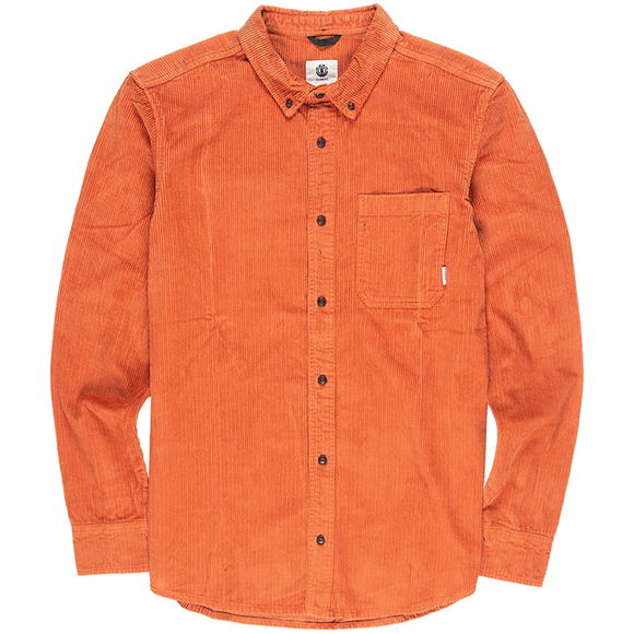 Element - Lumber Cord - Ginger Bread Button Up Shirt