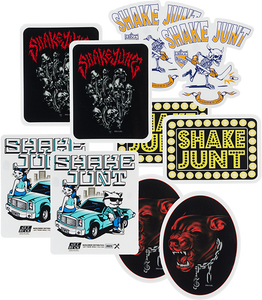 Shake Junt 10pk Slap Shot Sticker Assorted