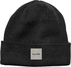 Chocolate Reflective Work BEANIE Black