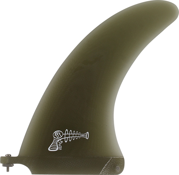 Ray Gun Fiberglass/Volan Center Fin 8.0