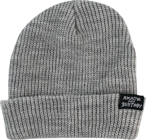 Thrasher Skategoat/Skate & Destroy BEANIE Grey