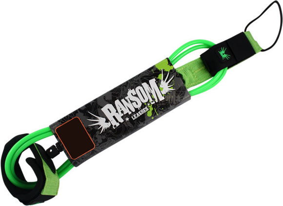 Surfboard Leash Ransom Regular 6' Neon Green|Universo Extremo Boards Surf & Skate