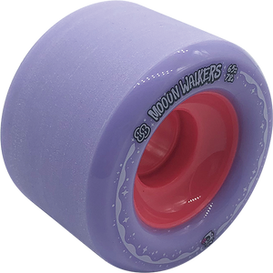 88 Wheels Mooonwalker 65mm 78a Purple/Pink Longboard Wheels (Set of 4)