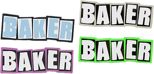 Baker Brand Logo Dip Sticker Single Assorted