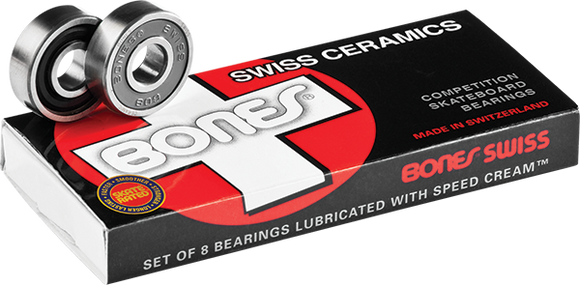 Bones Wheels Swiss Ceramic (Single Set) Bearings