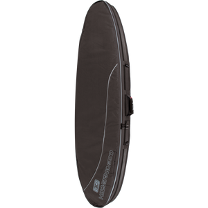 O&E Ocean & Earth Double Compact Shortboard Cover 6'0" Black/Grey